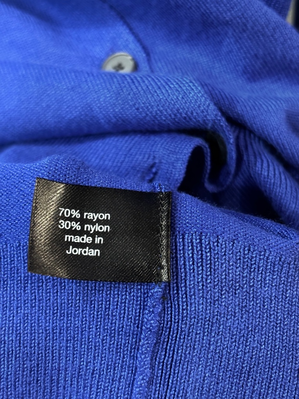 Lane Bryant Cardigan - Royal Blue Size 14/16 - Picture 7 of 8